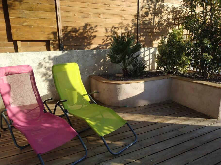 Studio Jacuzzi Prive A 8 Min A Pied De La Plage Apartment La Ciotat Luaran gambar